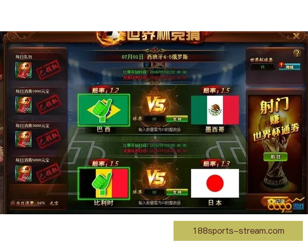 世界杯胜负竞猜全攻略 乐享每一场激情对决的预测乐趣